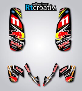 ADHESIVOS Y PEGATINAS DE VINILO PARA POLARIS PREDATOR 500 Rt006-01