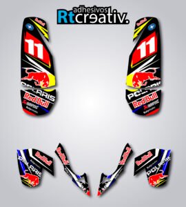 ADHESIVOS Y PEGATINAS DE VINILO PARA POLARIS PREDATOR 500 Rt006-02