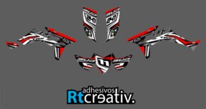 ADHESIVOS Y PEGATINAS DE VINILO PARA HONDA TRX 450 Rt008-01