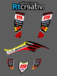 ADHESIVOS Y PEGATINAS DE VINILO PARA HONDA TRX 400 Rt008-02