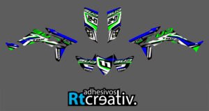 ADHESIVOS Y PEGATINAS DE VINILO PARA HONDA TRX 450 Rt008-02