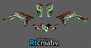 ADHESIVOS Y PEGATINAS DE VINILO PARA HONDA TRX 450 Rt008-07