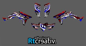 ADHESIVOS Y PEGATINAS DE VINILO PARA HONDA TRX 450 Rt008-08