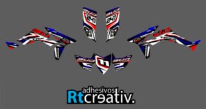 ADHESIVOS Y PEGATINAS DE VINILO PARA HONDA TRX 450 Rt008-10