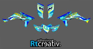 ADHESIVOS Y PEGATINAS DE VINILO PARA HONDA TRX 450 Rt008-14