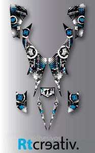 ADHESIVOS Y PEGATINAS DE VINILO PARA SUZUKI LTZ 400 Rt008-08