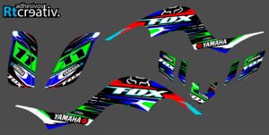 ADHESIVOS Y PEGATINAS DE VINILO PARA YAMAHA RAPTOR 660 Rt009-03