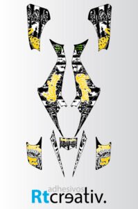 ADHESIVOS Y PEGATINAS DE VINILO PARA SUZUKI LTZ 400 Rt010-01