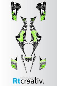 ADHESIVOS Y PEGATINAS DE VINILO PARA SUZUKI LTZ 400 Rt010-02