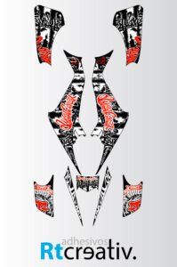 ADHESIVOS Y PEGATINAS DE VINILO PARA SUZUKI LTZ 400 Rt010-03