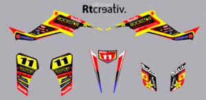 ADHESIVOS Y PEGATINAS DE VINILO PARA SUZUKI LTZ 400 Rt012-01