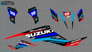 ADHESIVOS Y PEGATINAS DE VINILO PARA SUZUKI LTZ 400 Rt013-03