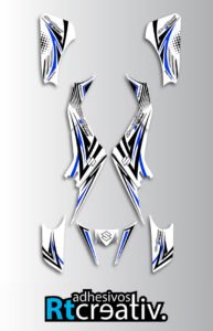 ADHESIVOS Y PEGATINAS DE VINILO PARA SUZUKI LTZ 400 Rt016-05