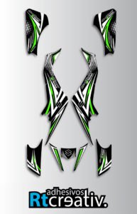 ADHESIVOS Y PEGATINAS DE VINILO PARA SUZUKI LTZ 400 Rt016-04