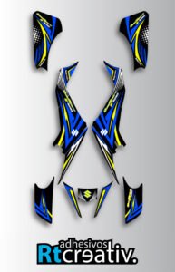 ADHESIVOS Y PEGATINAS DE VINILO PARA SUZUKI LTZ 400 Rt016-08