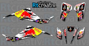 ADHESIVOS Y PEGATINAS DE VINILO PARA SUZUKI LTZ 400 Rt018-01