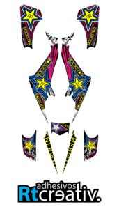 ADHESIVOS Y PEGATINAS DE VINILO PARA SUZUKI LTZ 400 Rt019-02