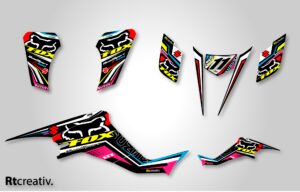 ADHESIVOS Y PEGATINAS DE VINILO PARA SUZUKI LTZ 400 Rt011-01