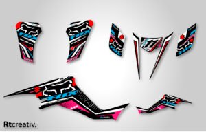 ADHESIVOS Y PEGATINAS DE VINILO PARA SUZUKI LTZ 400 Rt011-04