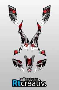 ADHESIVOS Y PEGATINAS DE VINILO PARA YAMAHA YFZ 450 Rt003-03