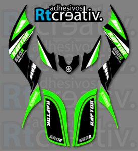 ADHESIVOS Y PEGATINAS DE VINILO PARA YAMAHA RAPTOR 660 Rt010-05