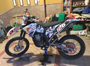 ADHESIVOS Y PEGATINAS DE VINILO KTM ENDURO Y CROSS Rt005-01