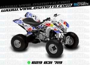 ADHESIVOS Y PEGATINAS DE VINILO PARA SUZUKI LTZ 400 Rt015-10