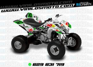 ADHESIVOS Y PEGATINAS DE VINILO PARA SUZUKI LTZ 400 Rt015-11