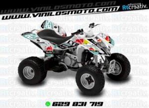 ADHESIVOS Y PEGATINAS DE VINILO PARA SUZUKI LTZ 400 Rt015-12
