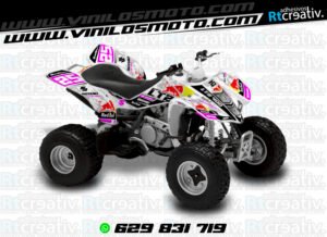 ADHESIVOS Y PEGATINAS DE VINILO PARA SUZUKI LTZ 400 Rt015-15