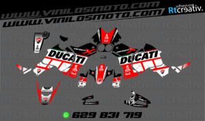 ADHESIVOS Y PEGATINAS DE VINILO DUCATI DESERTX Rt002-01