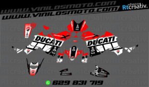 ADHESIVOS Y PEGATINAS DE VINILO DUCATI DESERTX Rt002-02