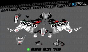 ADHESIVOS Y PEGATINAS DE VINILO DUCATI DESERTX Rt002-03