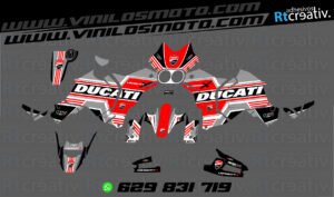 ADHESIVOS Y PEGATINAS DE VINILO DUCATI DESERTX Rt003-02