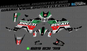 ADHESIVOS Y PEGATINAS DE VINILO DUCATI DESERTX Rt003-07