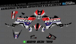 ADHESIVOS Y PEGATINAS DE VINILO DUCATI DESERTX Rt003-08