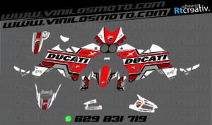 ADHESIVOS Y PEGATINAS DE VINILO DUCATI DESERTX Rt003-10