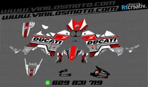 ADHESIVOS Y PEGATINAS DE VINILO DUCATI DESERTX Rt003-11