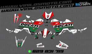 ADHESIVOS Y PEGATINAS DE VINILO DUCATI DESERTX Rt003-14