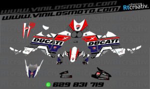 ADHESIVOS Y PEGATINAS DE VINILO DUCATI DESERTX Rt003-16