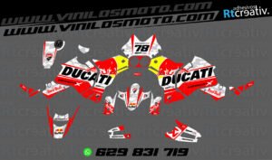 ADHESIVOS Y PEGATINAS DE VINILO DUCATI DESERTX Rt004-01