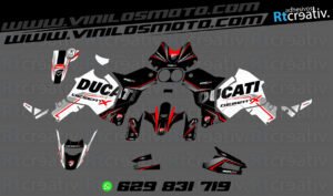 ADHESIVOS Y PEGATINAS DE VINILO DUCATI DESERTX Rt006-04