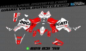 ADHESIVOS Y PEGATINAS DE VINILO DUCATI DESERTX Rt006-05