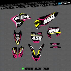 ADHESIVOS Y PEGATINAS DE VINILO KTM ENDURO Y CROSS Rt007-03