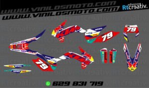 ADHESIVOS Y PEGATINAS DE VINILO KTM ENDURO Y CROSS Rt012-04