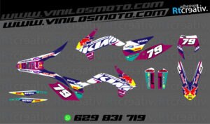 ADHESIVOS Y PEGATINAS DE VINILO KTM ENDURO Y CROSS Rt012-05