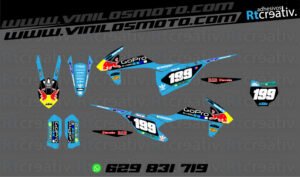 ADHESIVOS Y PEGATINAS DE VINILO KTM ENDURO Y CROSS Rt014-5