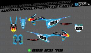 ADHESIVOS Y PEGATINAS DE VINILO KTM ENDURO Y CROSS Rt014-6