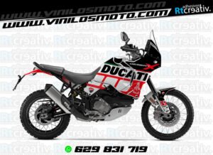 ADHESIVOS Y PEGATINAS DE VINILO DUCATI DESERTX Rt002-02