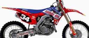 ADHESIVOS Y PEGATINAS DE VINILO HONDA ENDURO Y CROSS Rt001-01